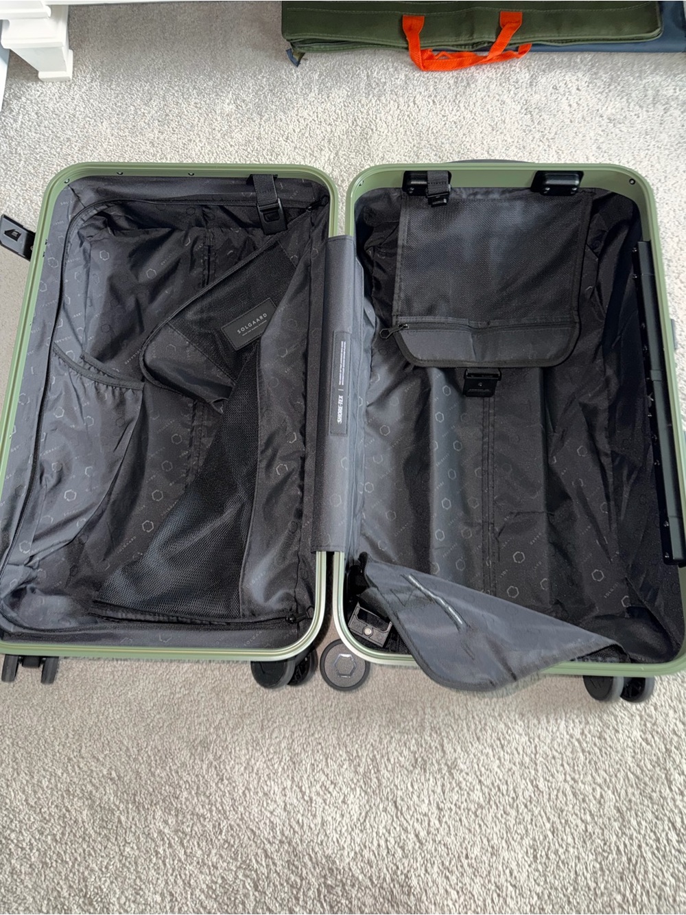Solgaard Medium Check Trunk Suitcase - Picture 4 of 5